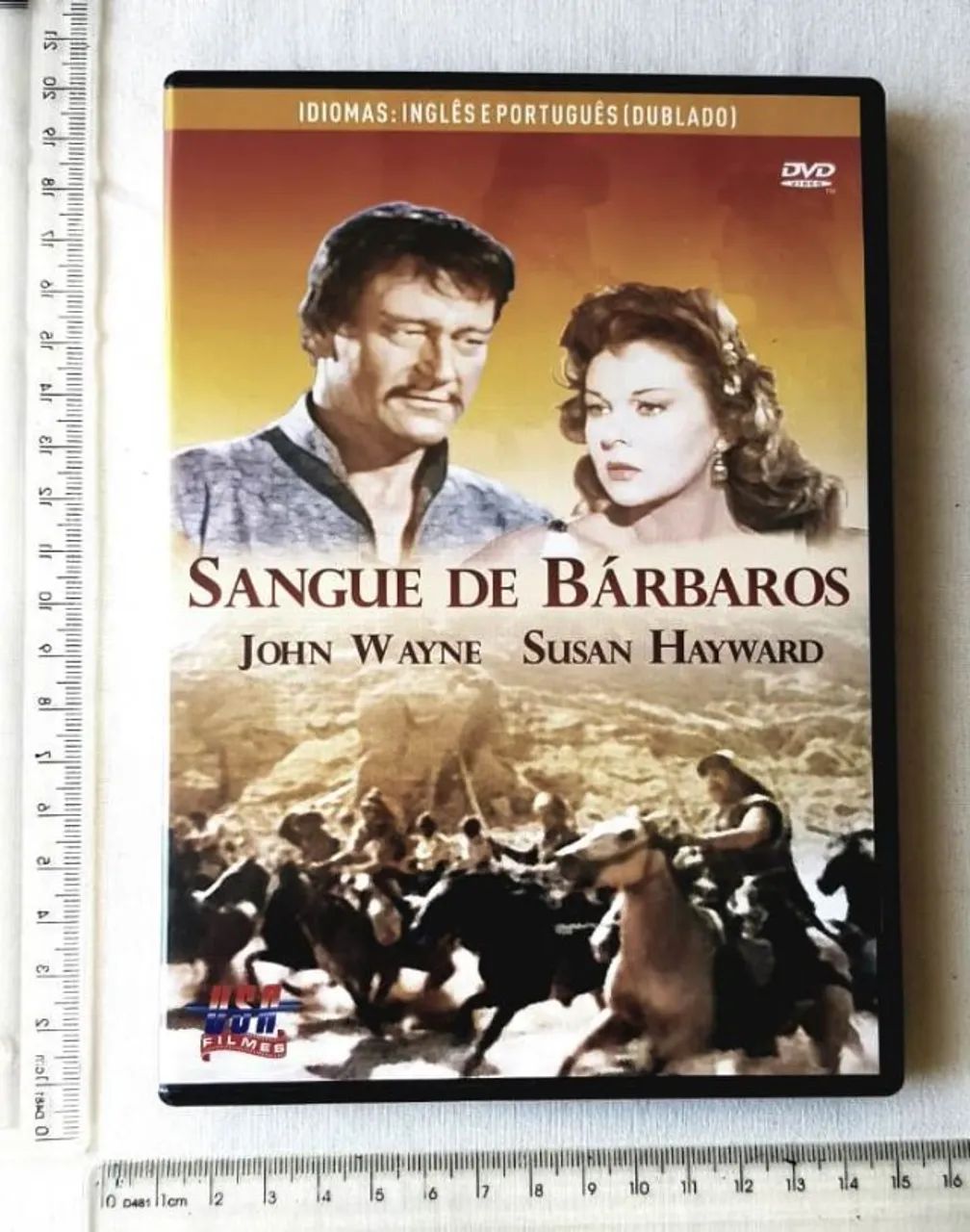 Dvd Original - Filme - Sangue de Bárbaros - John Wayne
