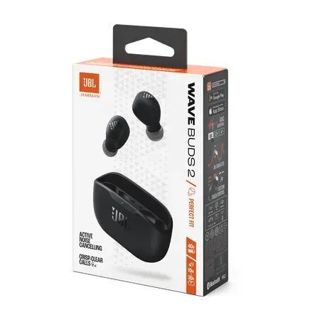 Fone de ouvido bluetooth JBL wave buds 2 com cancelamento de ruido - cor preto - Foto 5
