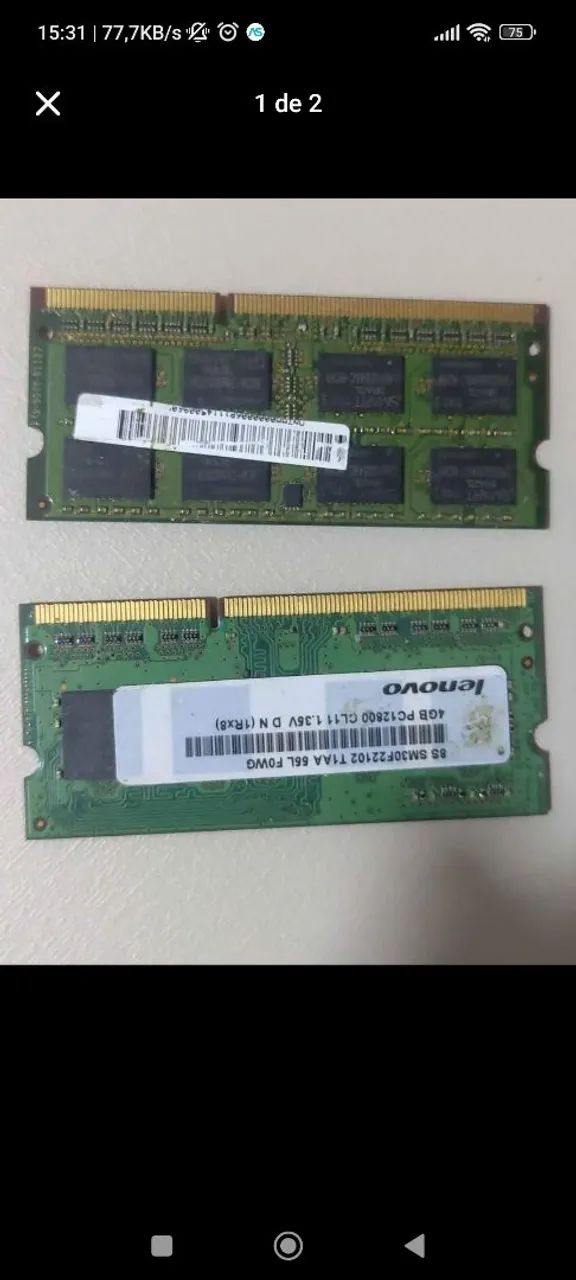 Memória RAM Smart 4GB DDR3 para notebook PC - Foto 2