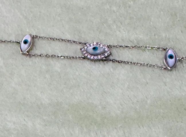 2 pulseiras de prata por R$45