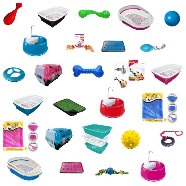 VENDO LOTE COMPLETO COM 57 PRODUTOS PETS NOVOS