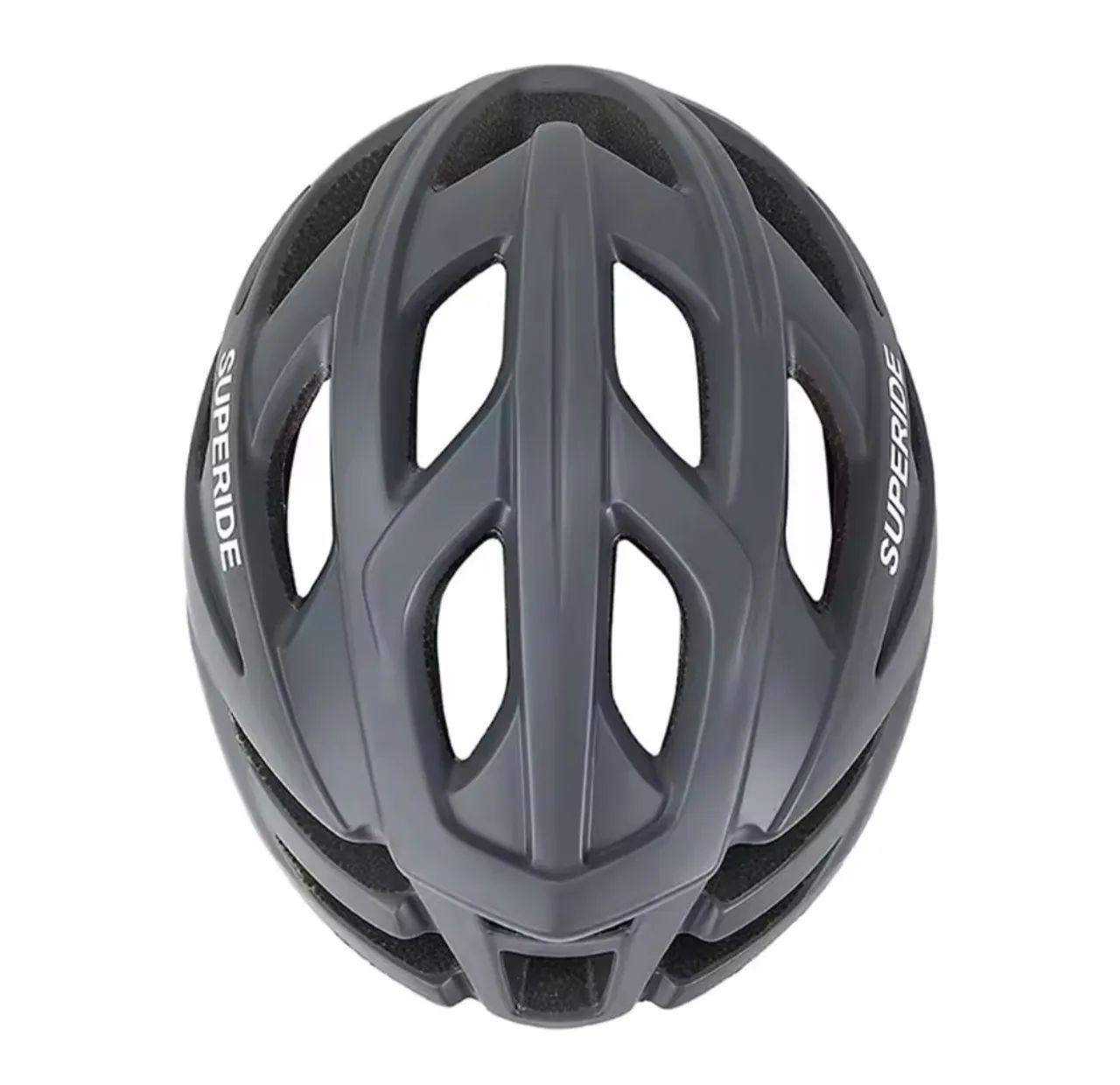 Capacete de Bicicleta Super Ride - Cinza - Foto 4