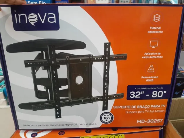Suporte para Tv de "32" a "80" polegadas.