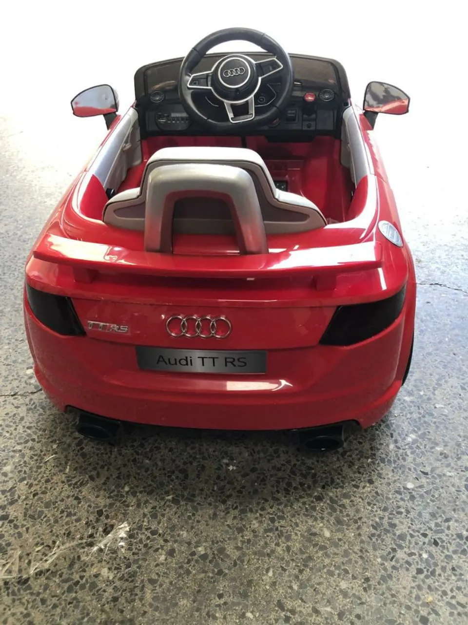 Carro Elétrico Infantil Audi TT RS Vermelho