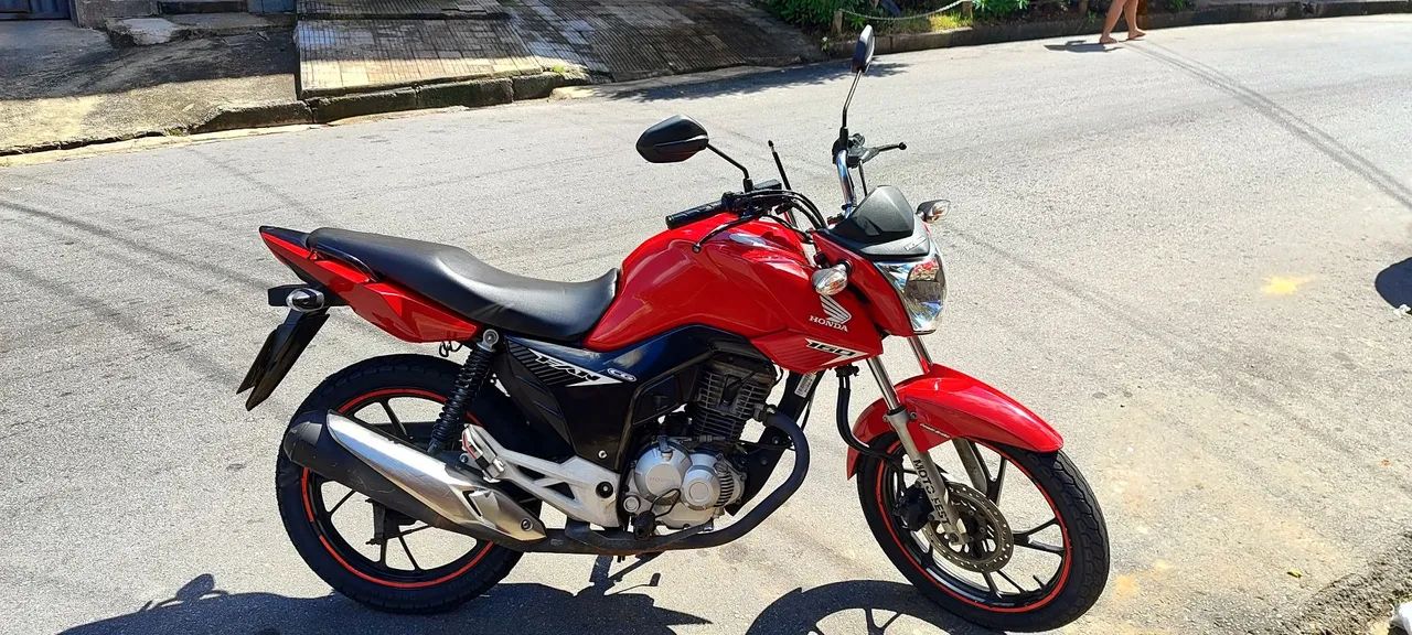 Honda CG 160 Fan - Vermelha - 2021