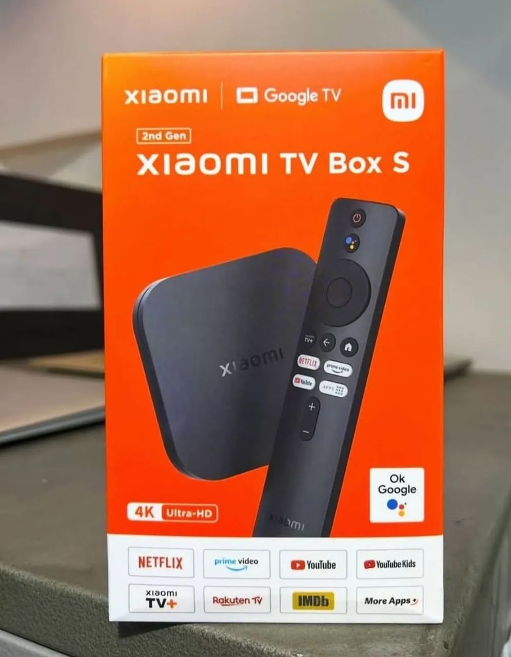 Xiaomi TV Box S 2nd Gen - 4K Ultra-HD Novi e Lacrado
