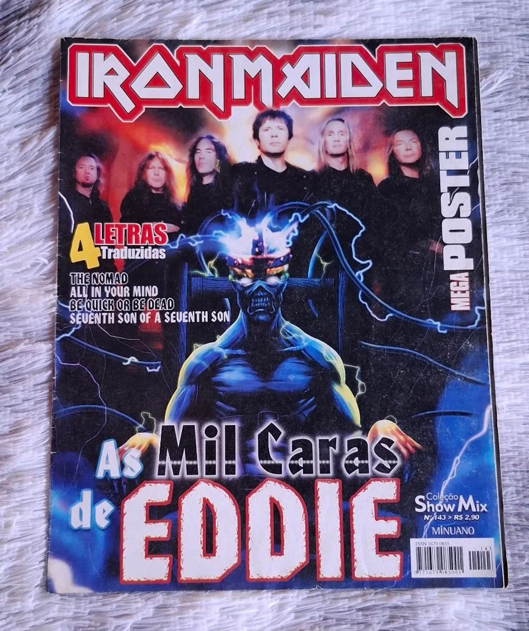 Mega Poster Iron Maiden - As mil caras de Eddie - Foto 3