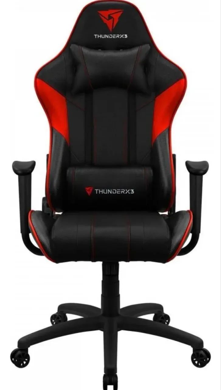 Cadeira Gamer ThunderX3 EC3 - Vermelha (NOVA) - Foto 3