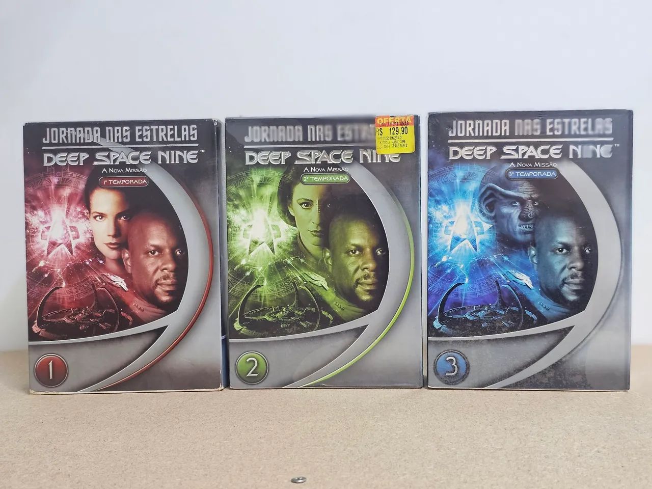 Boxes Star Trek Deep Space Nine 3 temporadas 