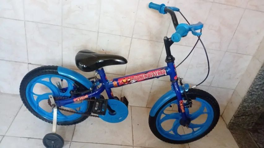 Bicicleta Aro 16 Homem de Ferro