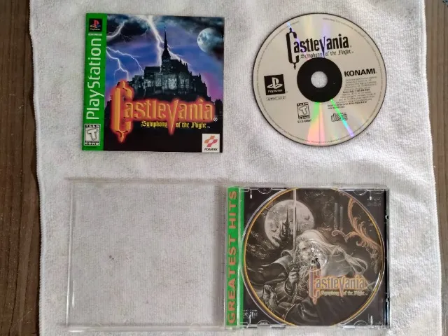 Castlevania - Symphony of the Night - Greatest Hits - Original - Playstation 1