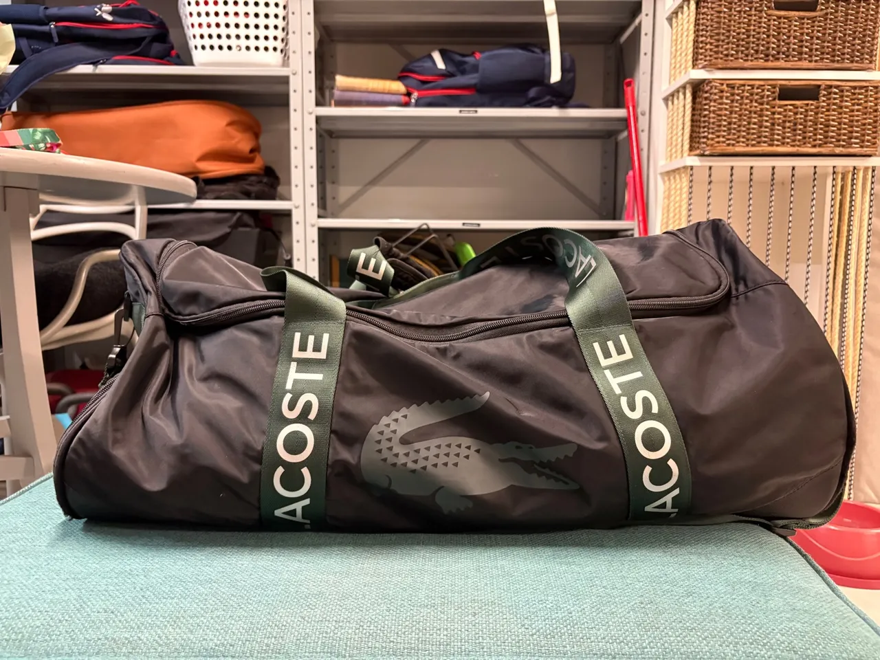 Bolsa Raqueteira Lacoste 23L- Em perfeitas condições