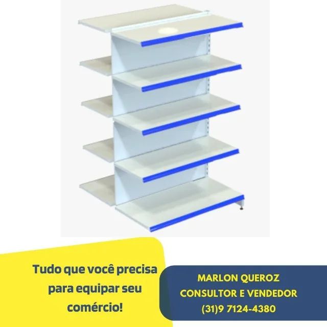 Gondola de Centro Polar 30x40 5 Bandejas