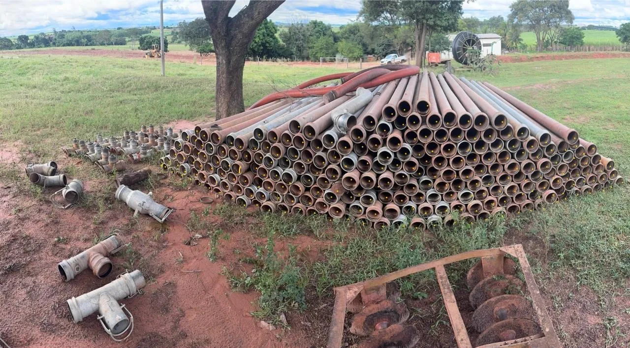 Conjunto de irrigação completo