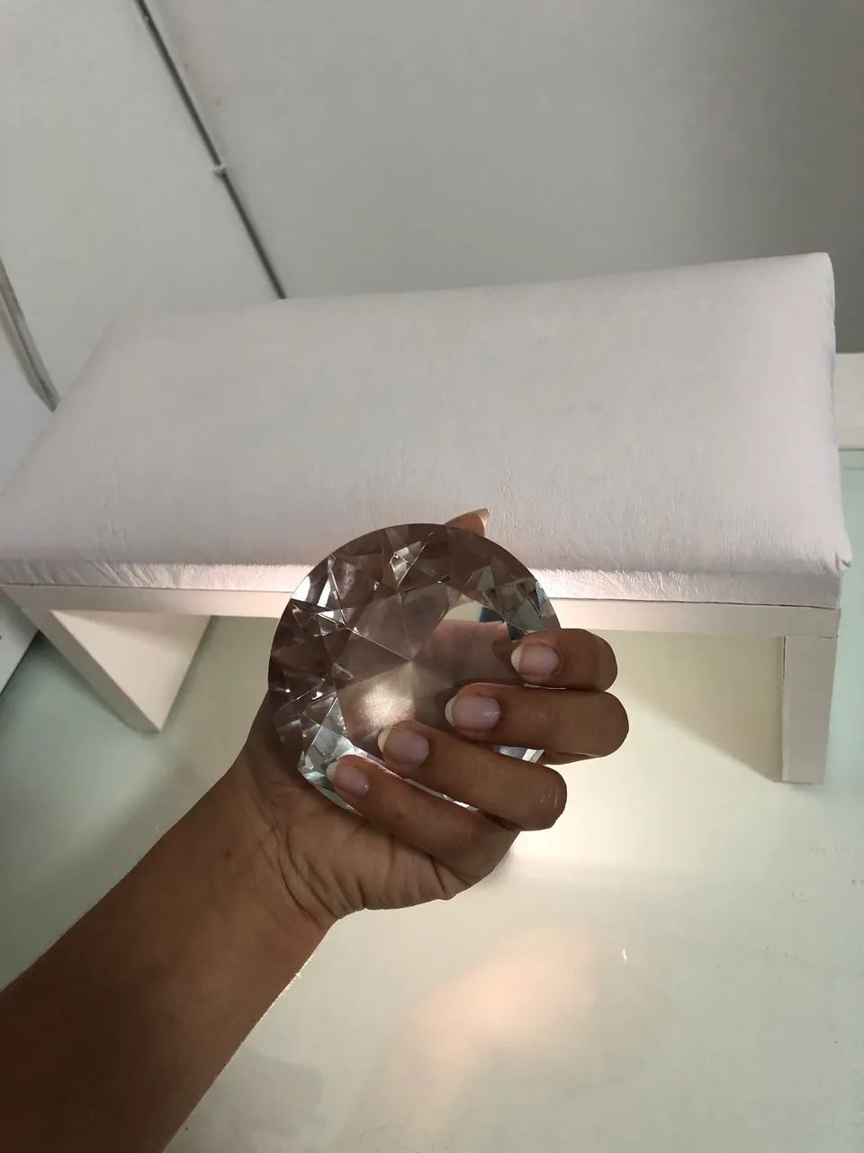 Apoio de Mão e Diamante foto Unha - Foto 4