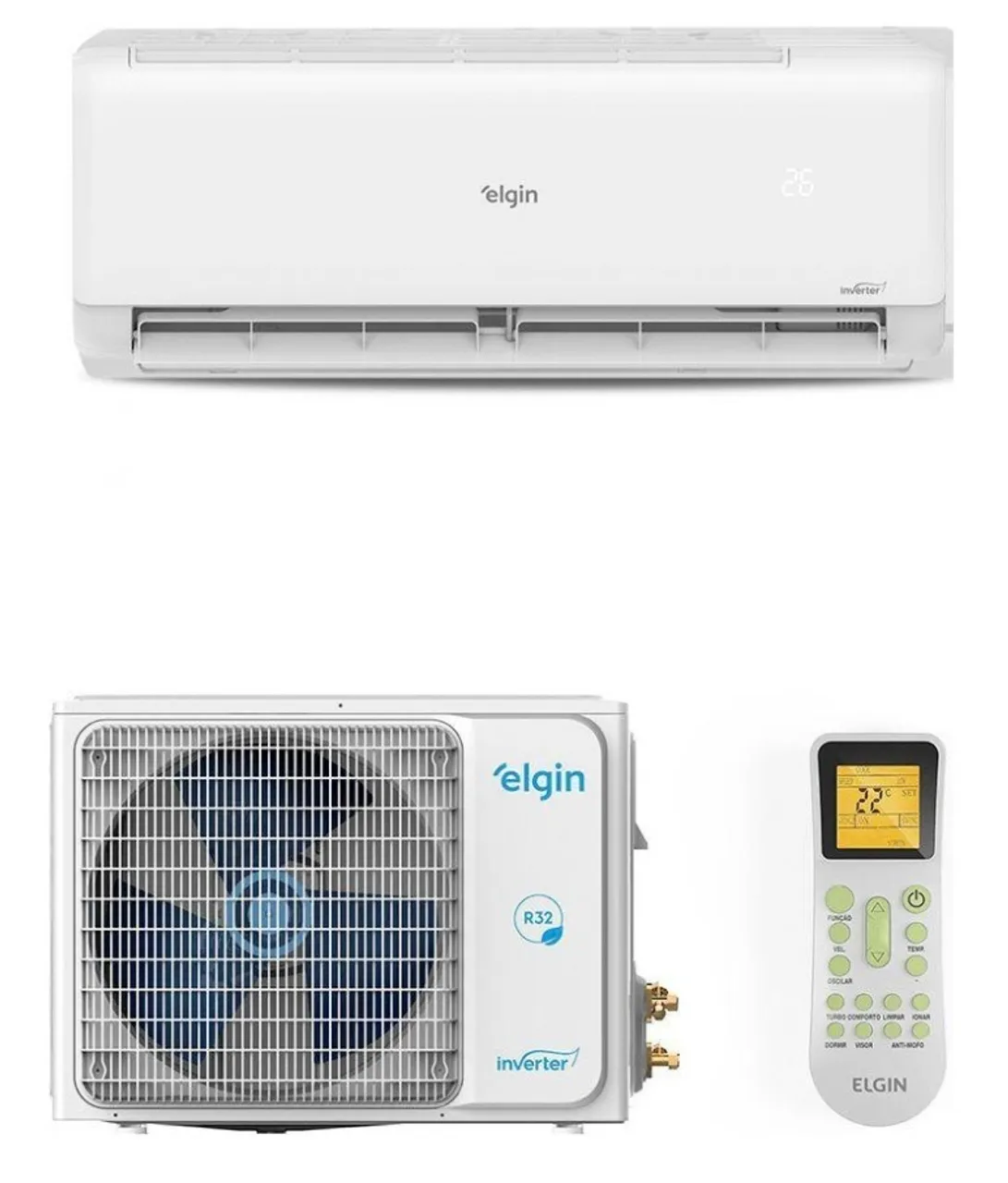 Elgin 12.000 Btu inverter QUENTE/FRIO