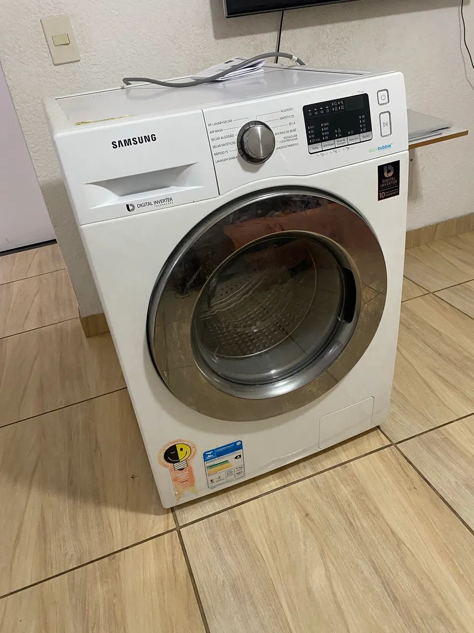 Vendo máquina lava e seca Samsung 11kg - Foto 3