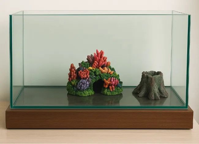 Aquário de vidro 10 mm. Seminovo! Descrição: vol 300L; alt. 60cm; comp. 100 cm; larg. 50cm