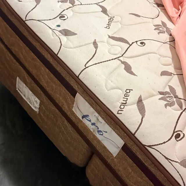 cama QUEEN, Conjunto Box Probel Bambu
