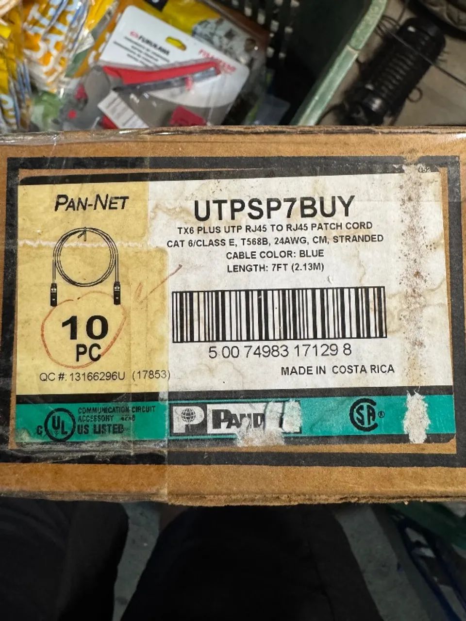 Patch Cord Panduit - CAT 6 - 2m | Cabo de rede