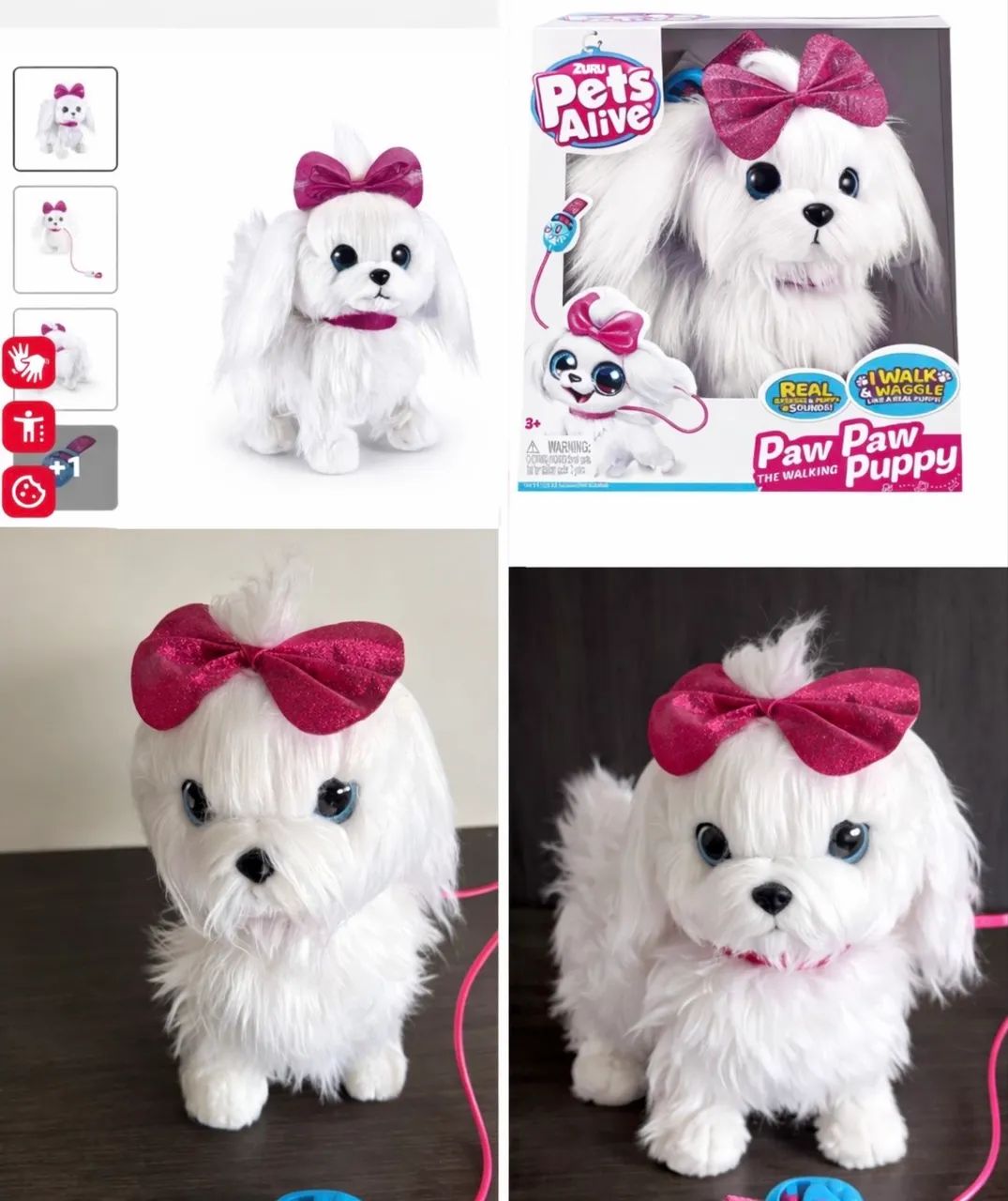 Cachorrinha Interativa Paw Paw Puppy