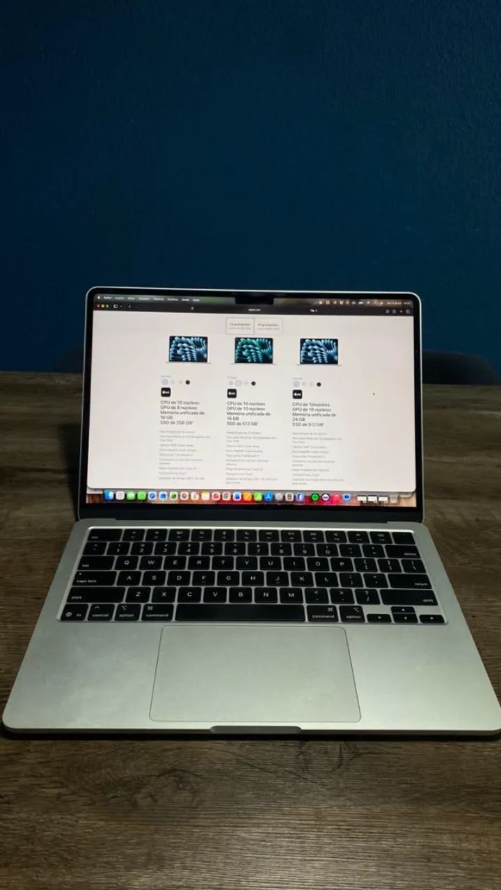 Macbook Air 13 2025 16Gb M4 512Gb- 1 Mês De Uso!!!!! - Notebooks