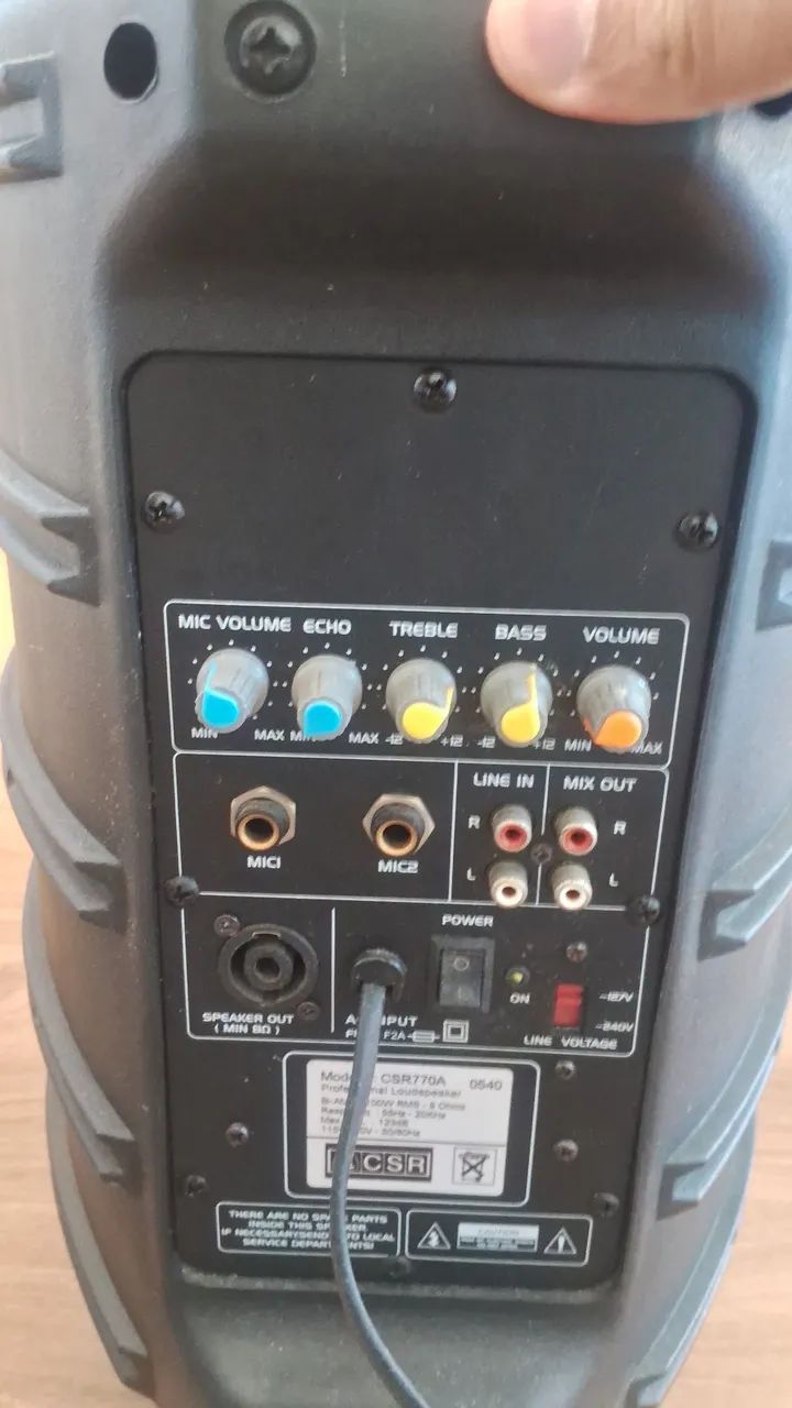 Caixa Amplificada CSR 100W - so hoje  - Foto 3