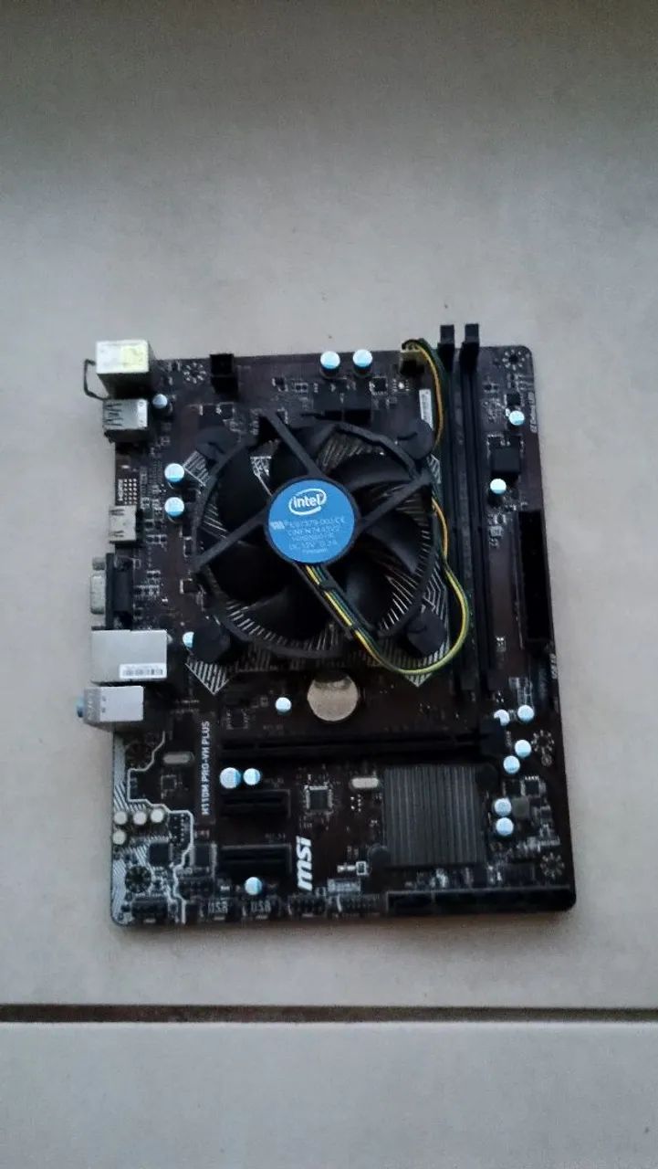 Kit H110M PRO-VH PLUS + Pentium G4560