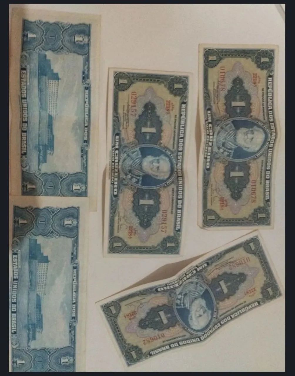 Cédulas antigas 