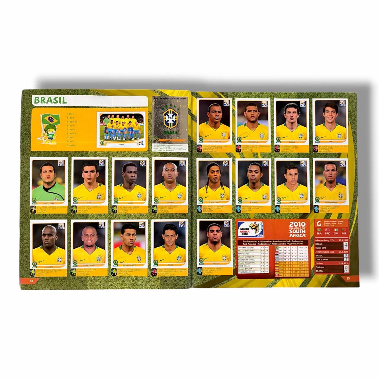 Álbum Copa do Mundo 2010 COMPLETO - Foto 2