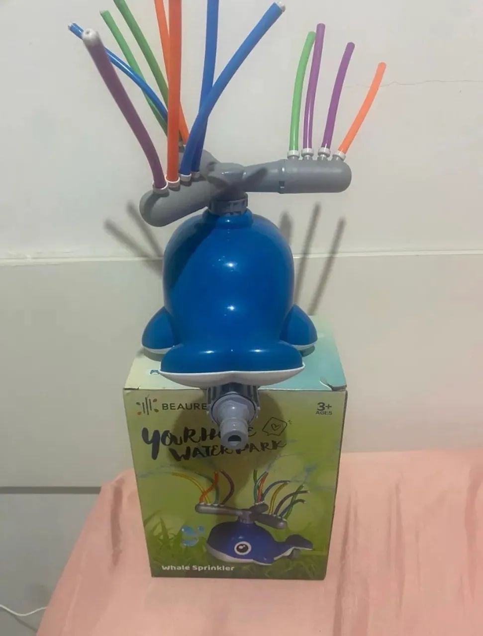 Baleia Esguicho de Água Infantil com Caixa Original - Foto 3