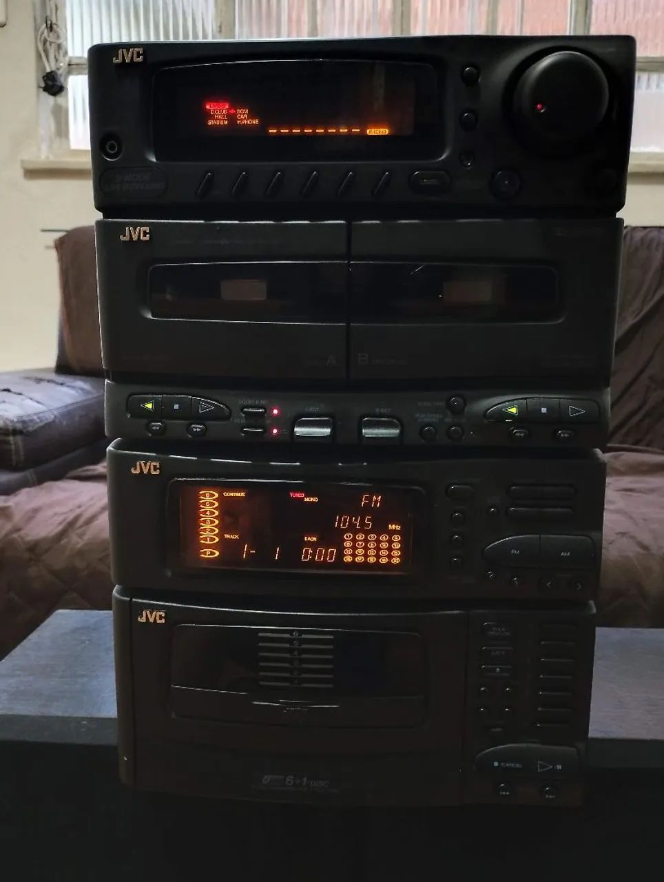 Micro System JVC modelo CA-C55BK