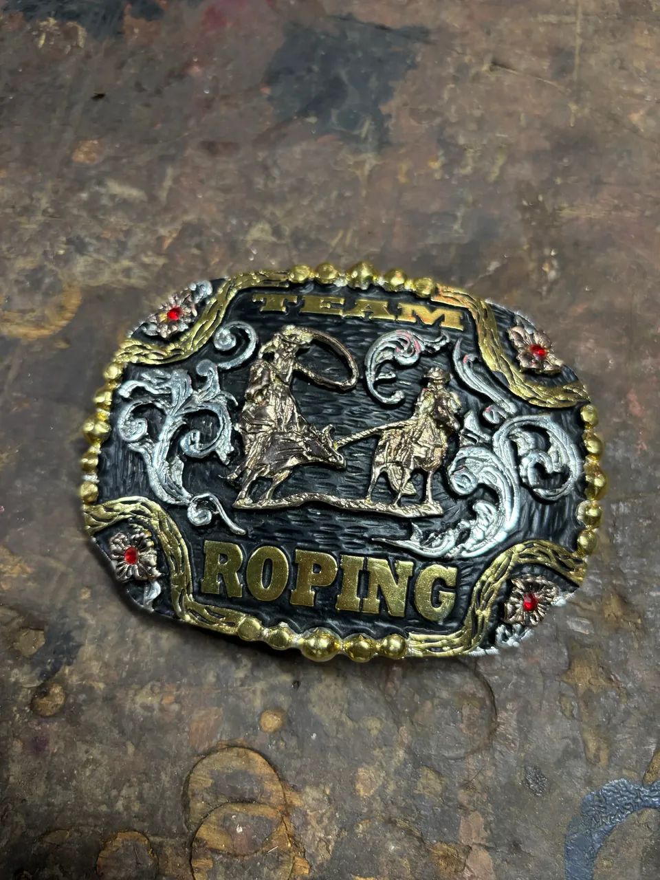 Fivela Team Roping