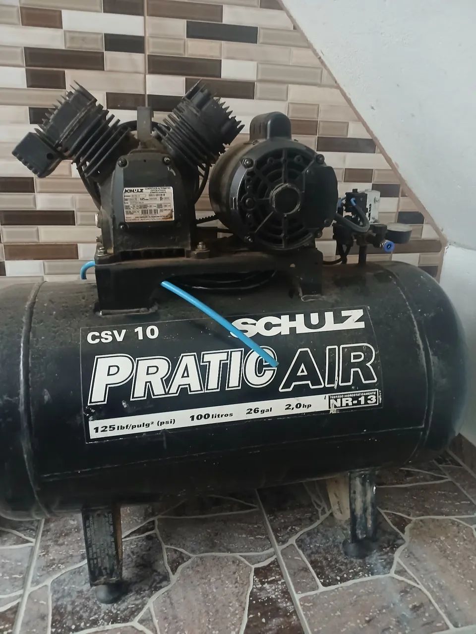 Compressor Schuz 100 litros 