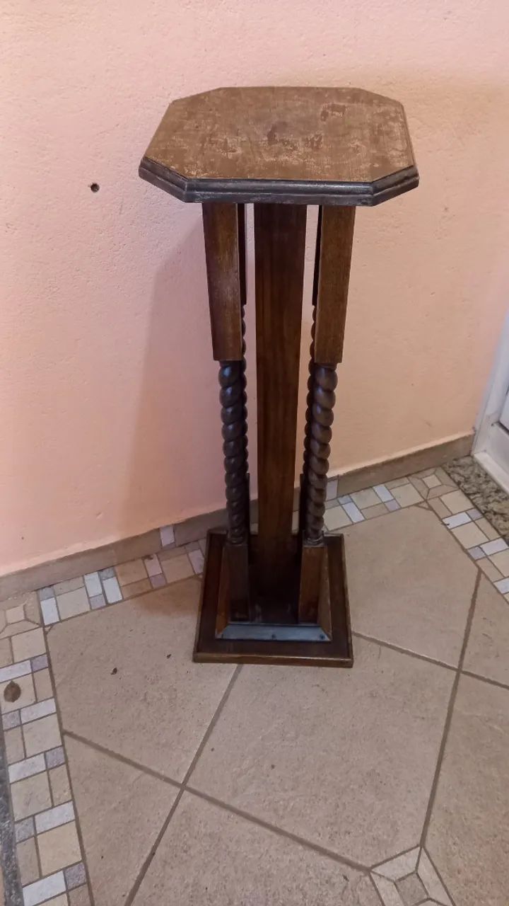 Pedestal em Madeira - Foto 4