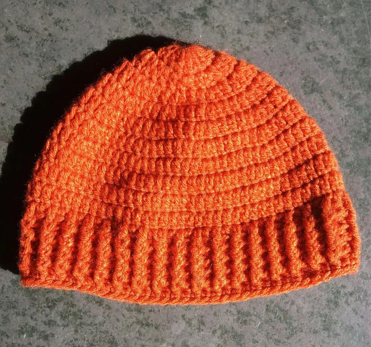 Touca gorro de crochê 