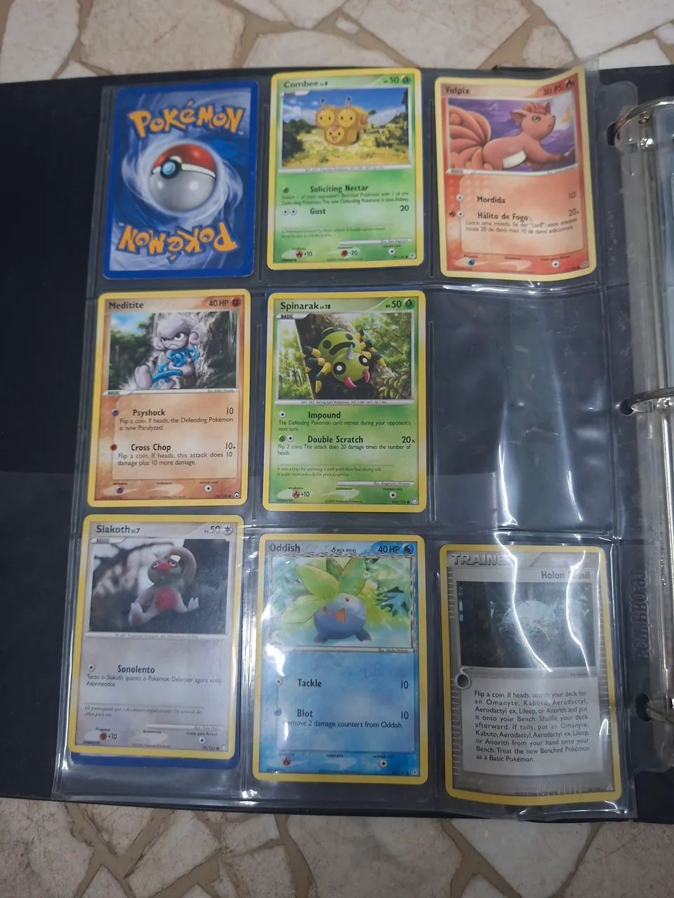 Pasta com cartas pokemons antigas  - Foto 3