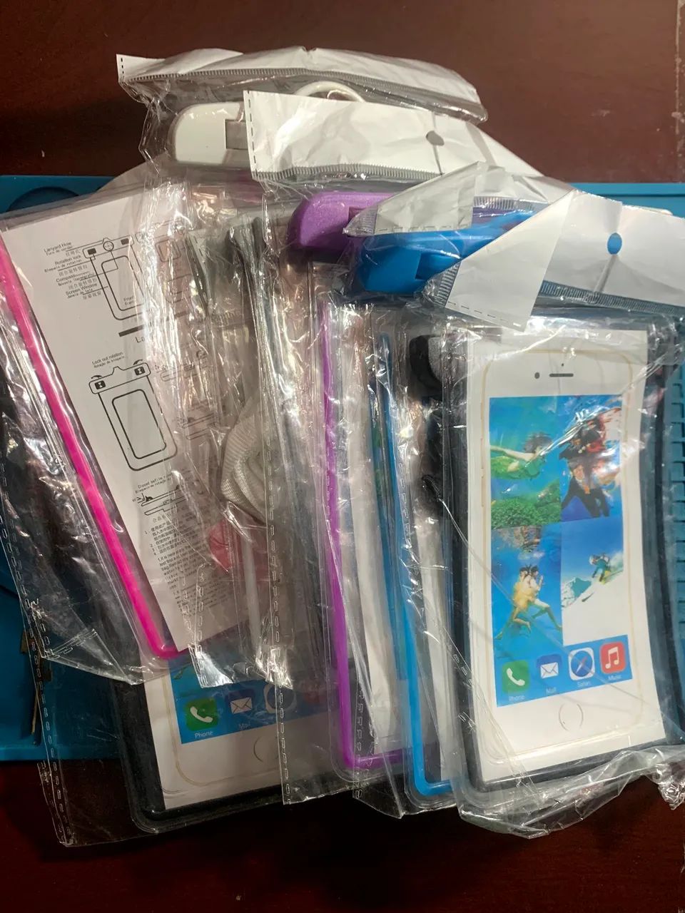 Capa impermeável para Celulares - Foto 5