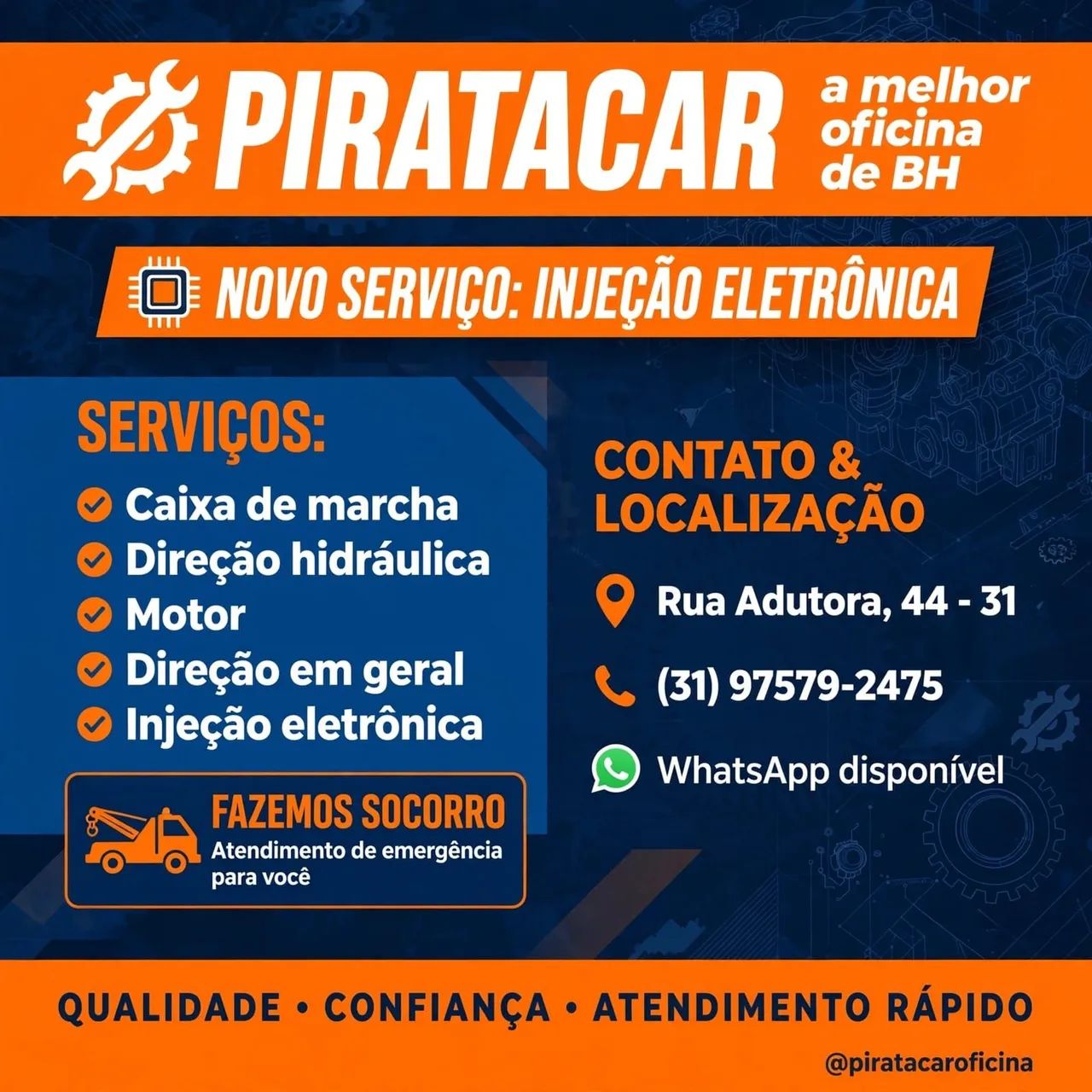 PirataCar Oficina mecânica 