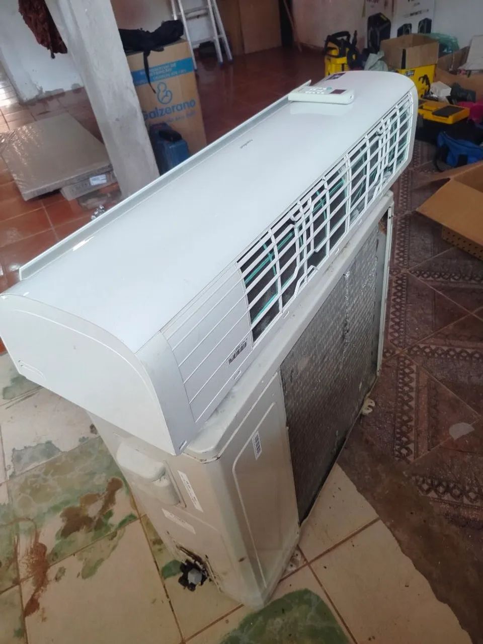 Ar condicionado 24.000 BTUs pra vender logo - Foto 3