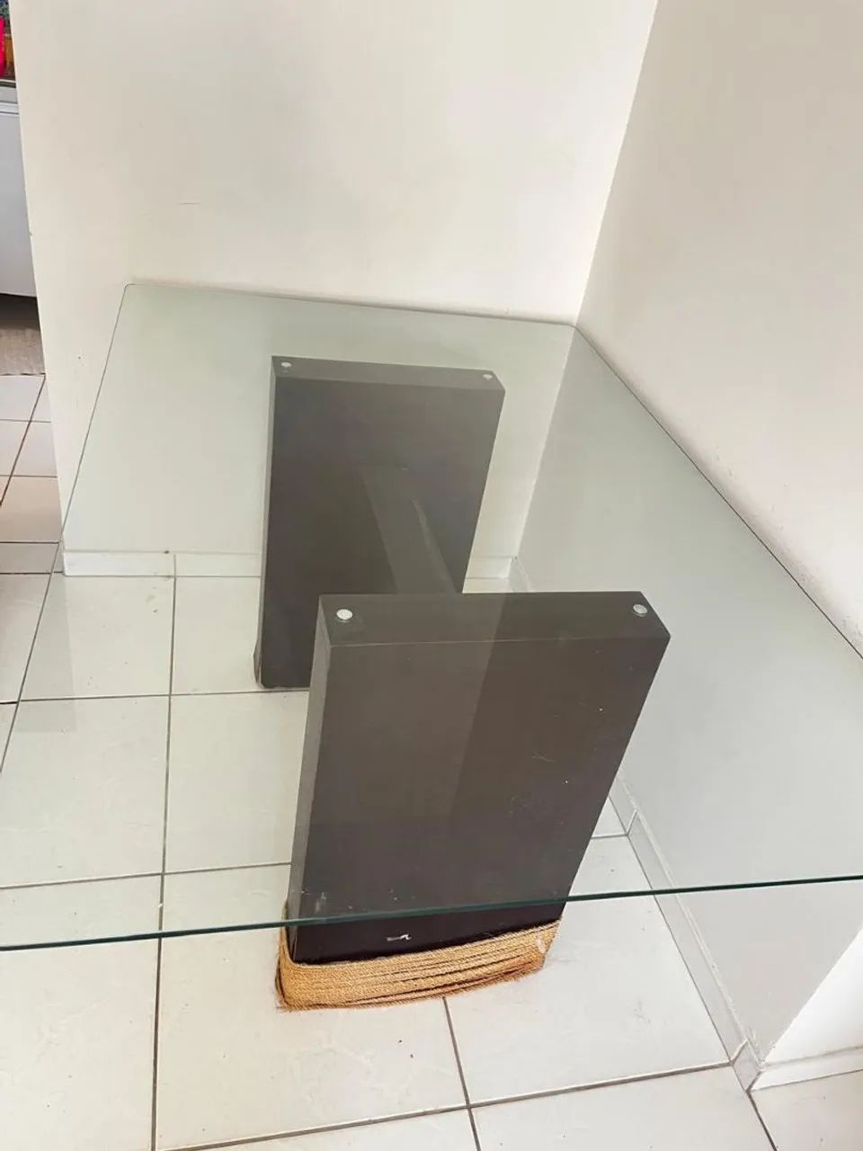 Tampo de mesa vidro grosso 