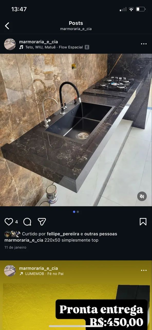 Pias de porcelanato esculpida 422081748691200001