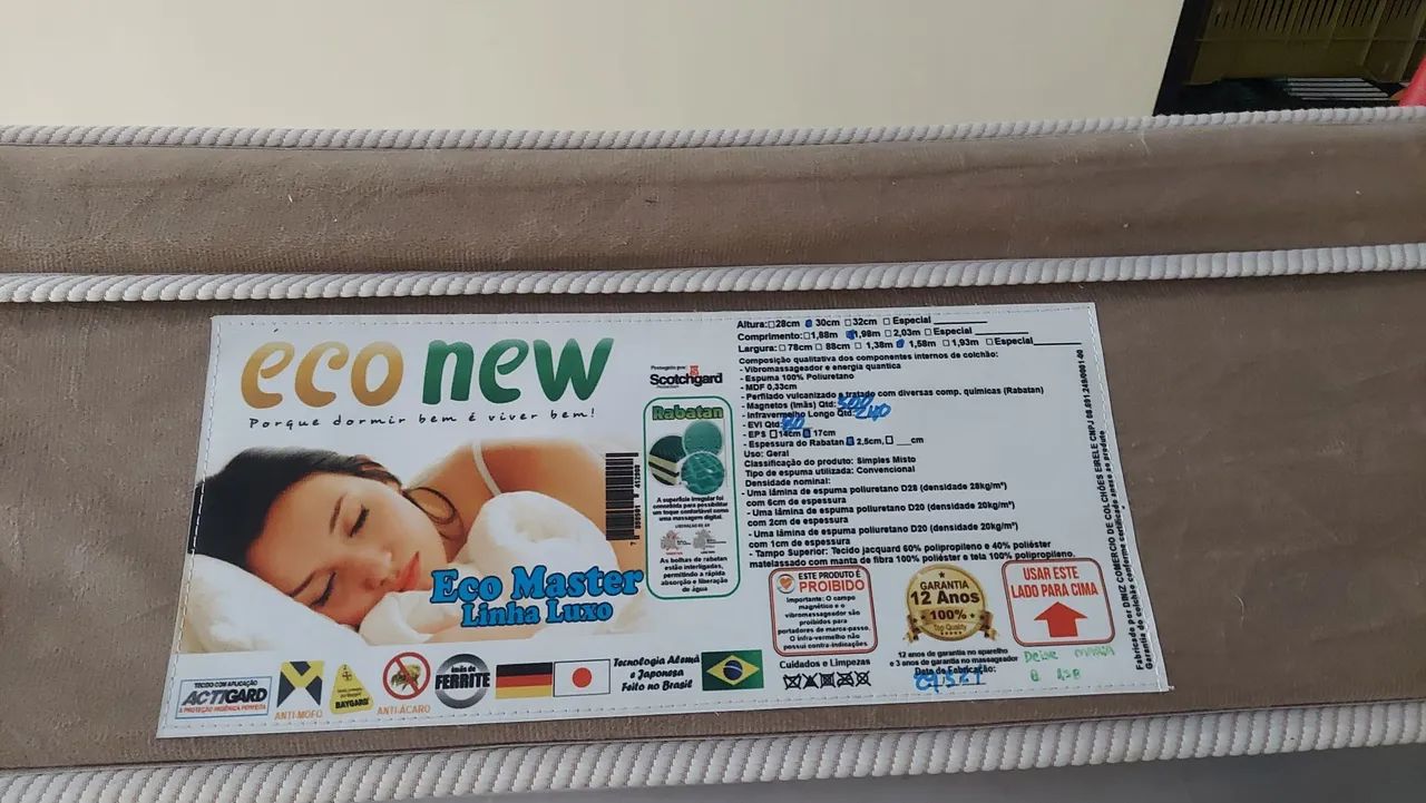 Colchão queen com massagem magnético  - Foto 2