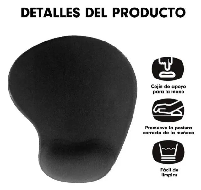 MOUSE PAD ERGONOMICO KAPBOM KA-600 - Foto 3