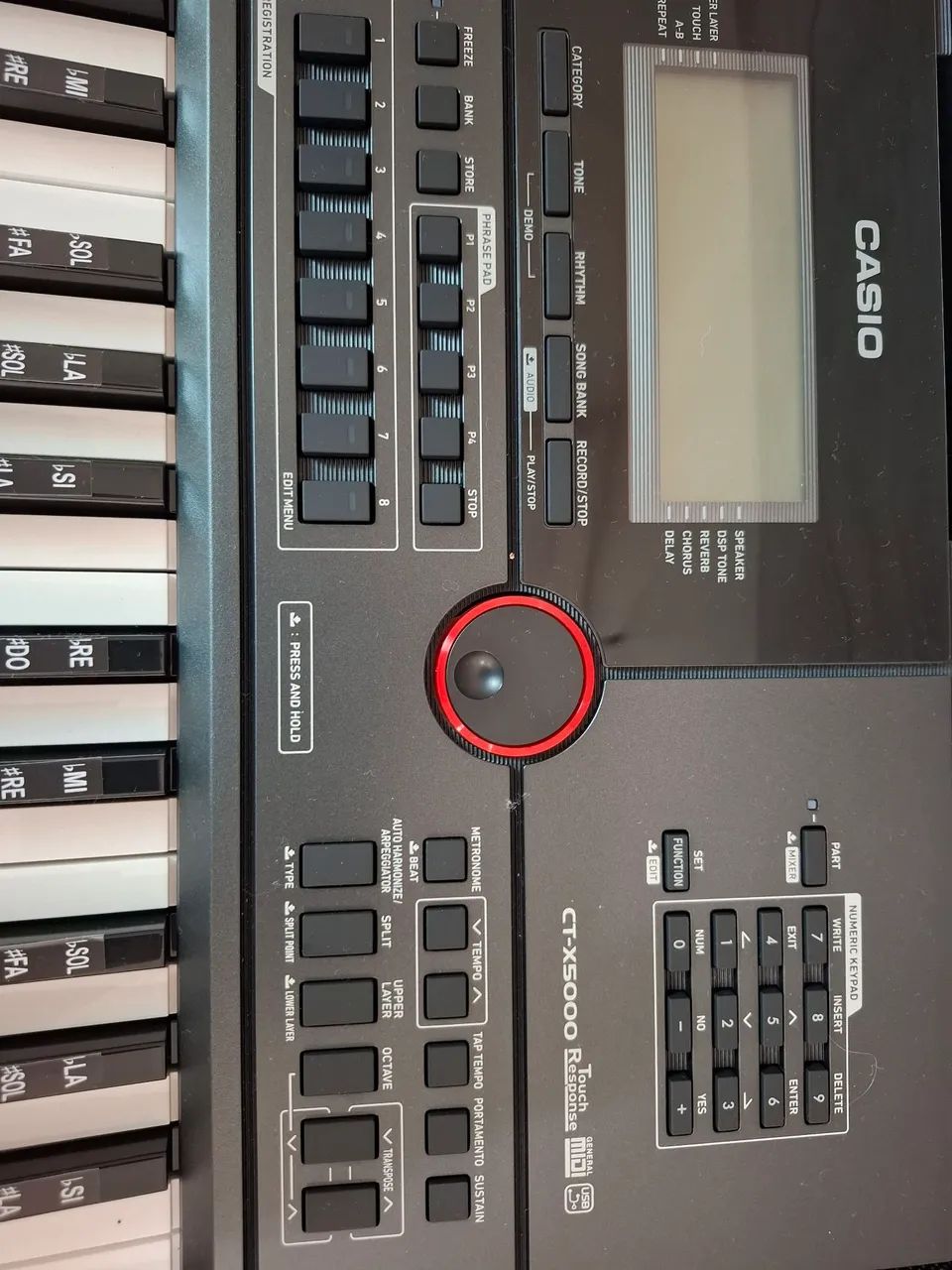 Vendo teclado  Profissional Casio CT-X5000 novo. - Foto 2