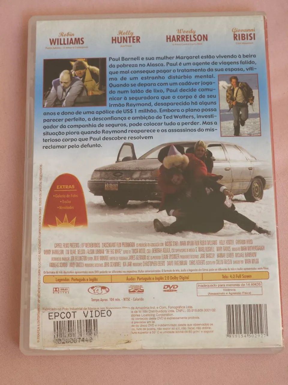 DVD - Quem é Morto Sempre Aparece - Robin Williams - Holly Hunter - Dublado - Foto 3