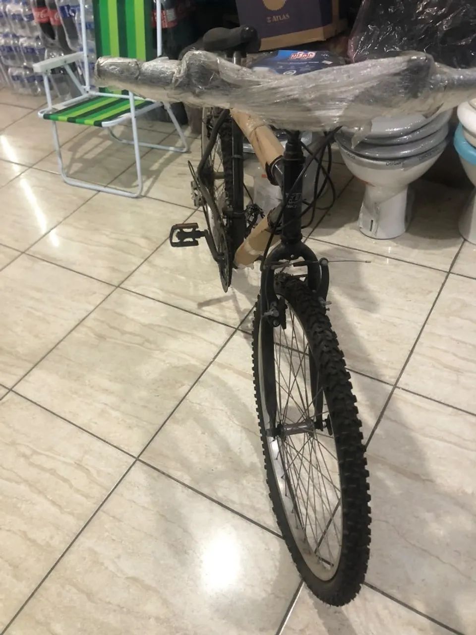 Bicicleta Nova em 02 cores - Somos loja - Foto 3