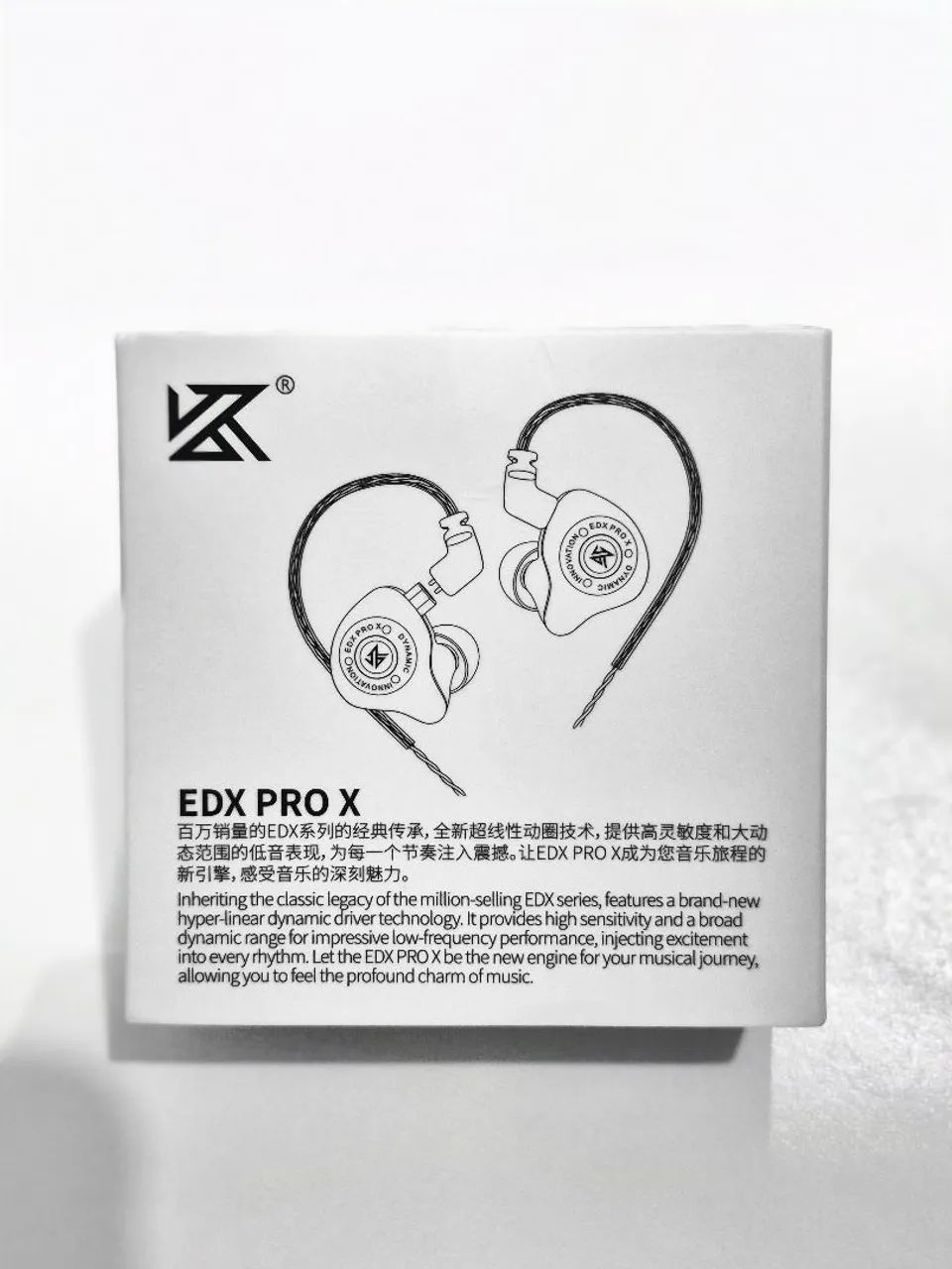 Fone KZ EDX PRO X lacrado 