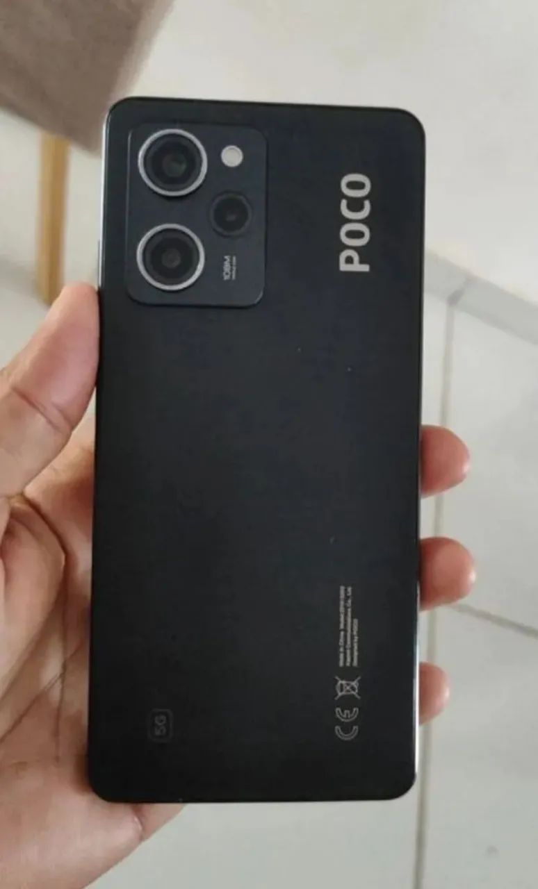 Celular poco x5 pro 5G - com 12gb e 256gb