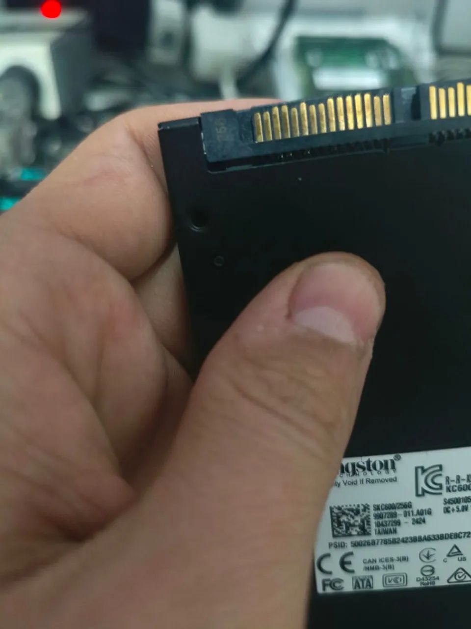 SSD's NVMe e SATA